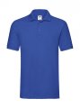 Heren Polo Premium Fruit of the Loom 63-218-0 Royal Blue